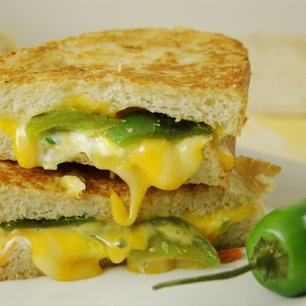 Jalapeno Popper Grilled Cheese