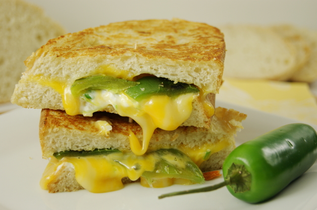 Jalapeno Popper Grilled Cheese