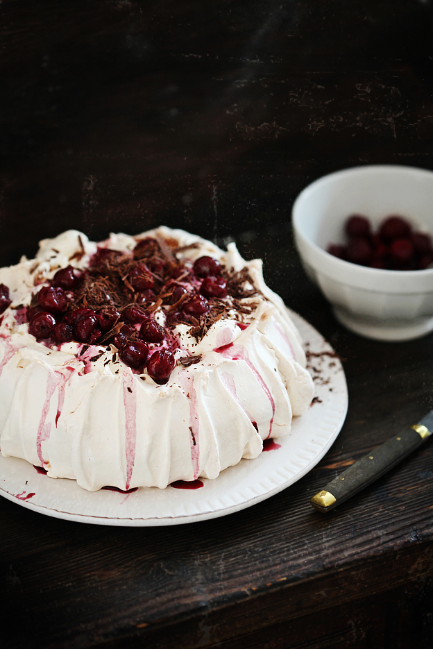 Cherry Pavlova