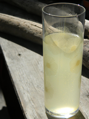Meyer Lemon Honey Lemonade