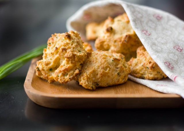 Cheddar Chive Biscuits