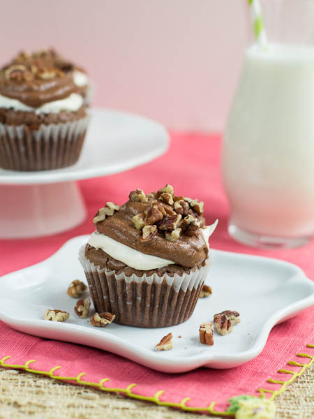 Mississippi Mud Cupcakes