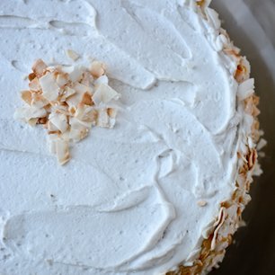 Vegan Carrot Cake with Coconut Whipped Cream